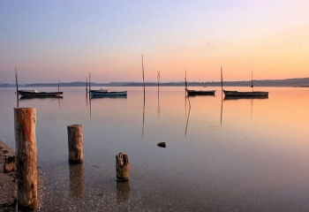 Foz do Arelho plage et la lagune d